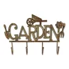 Decorative Cast Iron Wall Hook for Garden Use