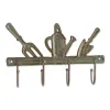 GARDEN TOOLS CAST IRON WALL HOOK