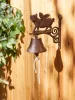 PIG WITH WINGS CAST IRON BELL