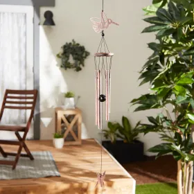 Decorative Hummingbird Wind Chime for Garden and Patio â€“ Enhance Outdoor Ambiance
