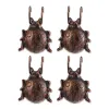 LADYBUG CAST IRON POT HANGER SET OF 4