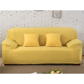 Solid Corner Sofa Covers Couch Slipcovers Elastica Material Sofa Skin Protector Cover Sofa Armchair (Option: 19-One seat)
