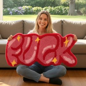 Color Rug For Bedroom, 2X3" Fluffy Thick Soft Living Room Rugs, Non Slip Absorbent Floor Mat, Cute Washable Microfiber Non-Slip Small Shower Mat, (Option: Pinkbubbles)