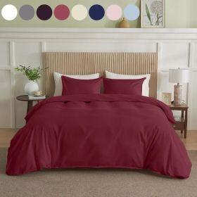 Serta Simply Clean Solid Duvet Cover (Option: W13717997)