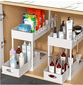 Sink shelf ,1 pack (Color: White)